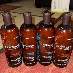 BUNDLE 4 Bottles Bioinfusion Shampoo‎ & Conditioner